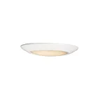 Maxim Lighting 57851WTWT Diverse 1-Light 18W White Flush Mount