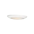 Maxim Lighting 57853WTWT Diverse 1-Light 18W White Flush Mount