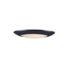 Maxim Lighting 57855WTBK Diverse 1-Light 20W Black Flush Mount