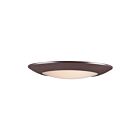 Maxim Lighting 57855WTBZ Diverse 1-Light 20W Bronze Flush Mount
