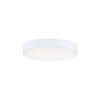 Maxim Lighting 57885WTWT Trim 1-Light 20W White Flush Mount