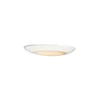 Maxim Lighting 57913WTWT 1-Light 18W White Flush Mount