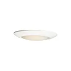 Maxim Lighting 57931WTWT Diverse 1-Light 18W White Flush Mount