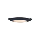 Maxim Lighting 57932WTBK Diverse 1-Light 19W Black Flush Mount