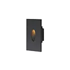 Maxim Lighting 58005BK 1-Light 3W Black Outdoor Step Light