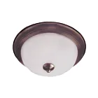 Maxim Lighting 5832FTOI Essentials 3-Lights 60W Oil Rubbed Bronze Flush Mount