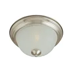 Maxim Lighting 5832FTSN Essentials 3-Lights 60W Satin Nickel Flush Mount