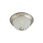Maxim Lighting 5832FTSN Essentials 3-Lights 60W Satin Nickel Flush Mount