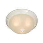 Maxim Lighting 5832FTWT Essentials 3-Lights 60W White Flush Mount
