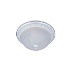 Maxim Lighting 5840MRWT Essentials 1-Light 60W White Flush Mount
