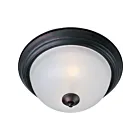 Maxim Lighting 5841FTOI Essentials 2-Lights 60W Oil Rubbed Bronze Flush Mount