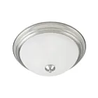 Maxim Lighting 5841MRSN Essentials 2-Lights 60W Satin Nickel Flush Mount
