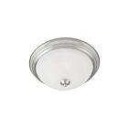 Maxim Lighting 5841MRSN Essentials 2-Lights 60W Satin Nickel Flush Mount