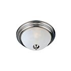 Maxim Lighting 5842FTSN Essentials 3-Lights 60W Satin Nickel Flush Mount