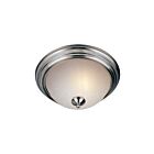 Maxim Lighting 5842ICSN Essentials 3-Lights 60W Satin Nickel Flush Mount