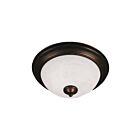 Maxim Lighting 5842MROI Essentials 3-Lights 60W Oil Rubbed Bronze Flush Mount