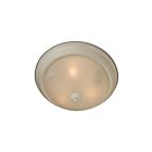 Maxim Lighting 5842MRTW Essentials 3-Lights 60W Textured White Flush Mount