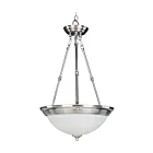 Maxim Lighting 5845MRSN Essentials - 584x 3-Lights 180W Satin Nickel Pendant