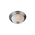 Maxim Lighting 5849FTSN Essentials 2-Lights 60W Satin Nickel Flush Mount