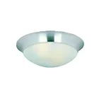 Maxim Lighting 5852FTSN Essentials 3-Lights 60W Satin Nickel Flush Mount