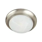 Maxim Lighting 5852MRSN Essentials 3-Lights 60W Satin Nickel Flush Mount