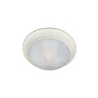 Maxim Lighting 5852MRTW Essentials 3-Lights 60W Textured White Flush Mount