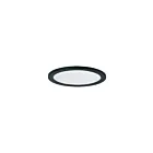 Maxim Lighting 58710WTBK Wafer 1-Light 10W Black Flush Mount