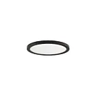 Maxim Lighting 58712WTBZ Wafer 1-Light 15W Bronze Flush Mount