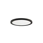 Maxim Lighting 58714WTBZ Wafer 1-Light 20W Bronze Flush Mount