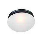Maxim Lighting 5885FTOI Essentials 2-Lights 60W Oil Rubbed Bronze Flush Mount