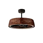 Maxim Lighting 61012RADBZ Tulum 1-Light 30W Dark Bronze Fandelier