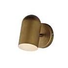 Maxim Lighting Spot Light 62003NAB Natural Aged Brass 9W Outdoor Wall Mount