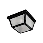 Maxim Lighting 6203FTBK Essentials 1-Light 60W Black Flush Mount