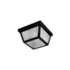 Maxim Lighting 6203FTBK Essentials 1-Light 60W Black Flush Mount