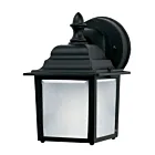 Maxim Lighting Builder Cast 66924BK Black 9W Outdoor Wall Mount