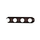 Maxim Lighting Essentials 7124OI 4-Lights 60W Oil Rubbed Bronze Vanity Light