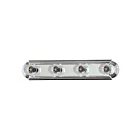 Maxim Lighting Essentials 7124PC 4-Lights 60W Polished Chrome Vanity Light