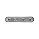 Maxim Lighting Essentials 7124SN 4-Lights 60W Satin Nickel Vanity Light
