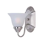 Maxim Lighting Essentials 8011FTSN 1-Light Satin Nickel Wall Sconce