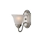 Maxim Lighting Essentials 8011MRSN 1-Light Satin Nickel Wall Sconce