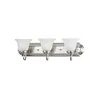 Maxim Lighting Essentials 8013FTSN 3-Lights 60W Satin Nickel Vanity Light
