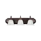 Maxim Lighting Essentials 8013MROI 3-Lights 60W Oil Rubbed Bronze Vanity Light
