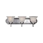 Maxim Lighting Essentials 8013MRPC 3-Lights 60W Polished Chrome Vanity Light