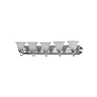 Maxim Lighting Essentials 8015FTSN 5-Lights 60W Satin Nickel Vanity Light