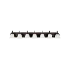 Maxim Lighting Essentials 8016MROI 7-Lights 60W Oil Rubbed Bronze Vanity Light