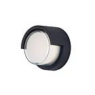 Maxim Lighting Eyebrow 86162BK Black 8W Outdoor Wall Mount