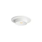 Maxim Lighting 86211WT 1-Light 8W White Semi Flush Mount