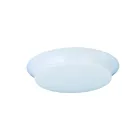 Maxim Lighting 87595WTWT 1-Light 8W White Flush Mount