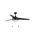 Maxim Lighting 89906FTBKWN 52" Black/Walnut Ceiling Fan