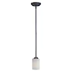 Maxim Lighting 90030SWOI Deven 1-Light 60W Oil Rubbed Bronze Pendant
